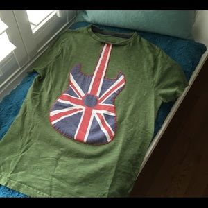 BOYS Mini Boden Tee Guitar Appliqué